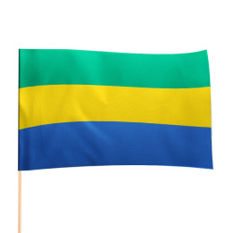 Flaga Gabonu różne wymiary