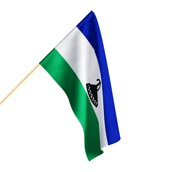 Flaga Lesotho różne wymiary