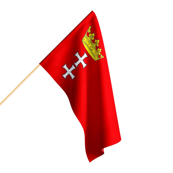 Flaga Gdańska różne wymiary