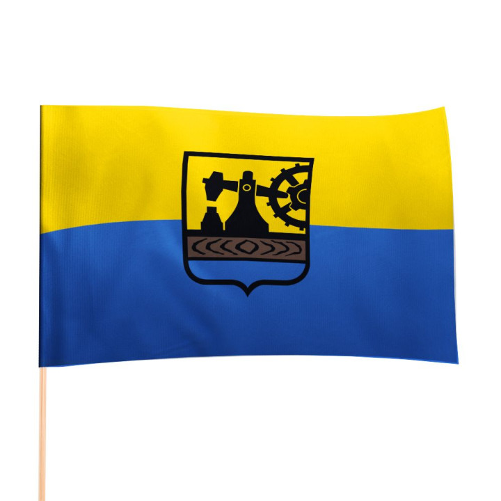 Flaga Katowic różne wymiary