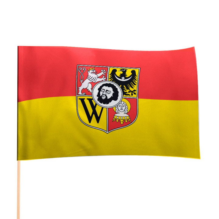 Flaga Wrocławia polski producent