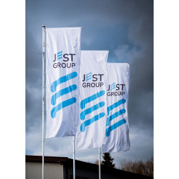 Maszt aluminiowy 6m - kompletny zestaw