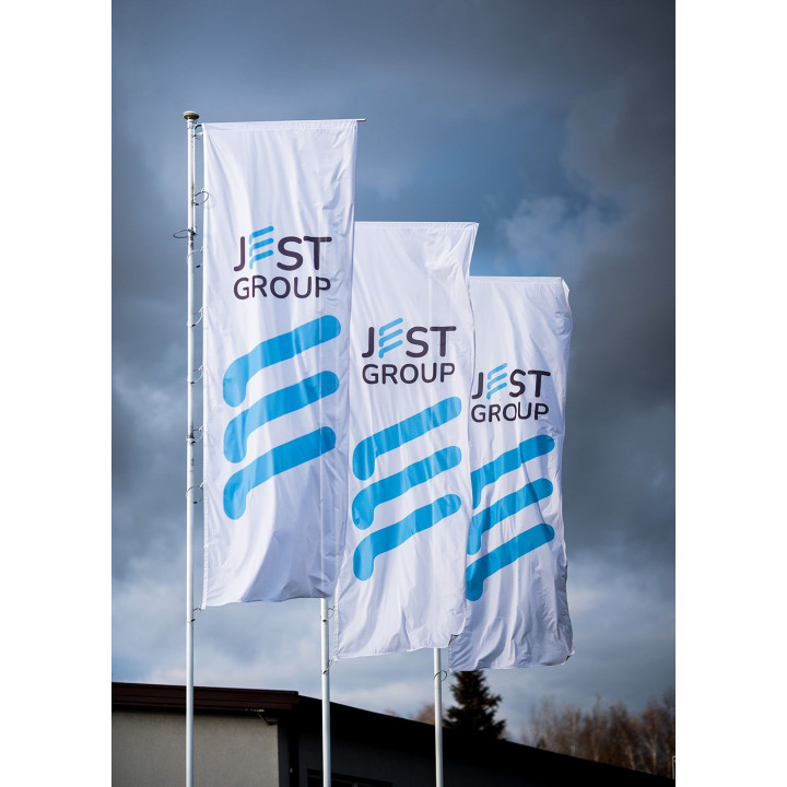 Maszt aluminiowy 6m - kompletny zestaw