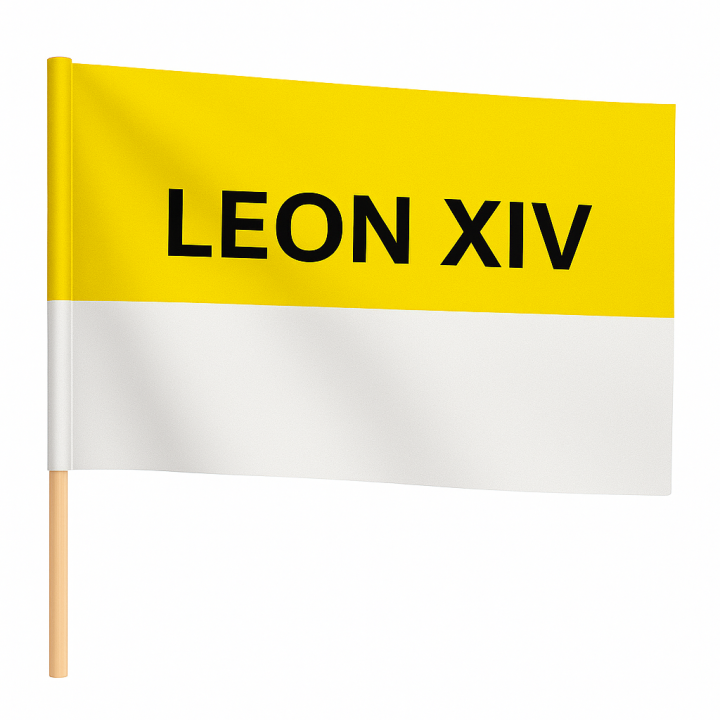 Flaga PAPIESKA LEON XIV od producenta | JEST