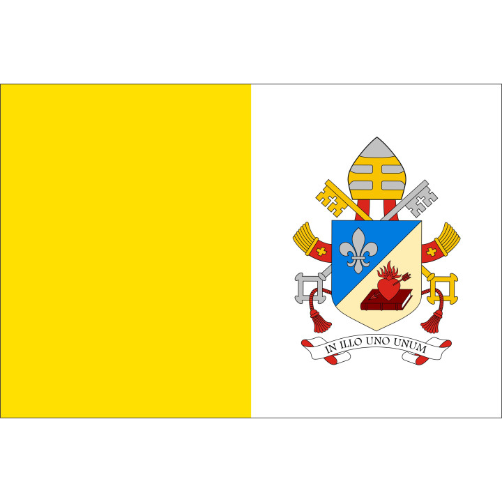 Flaga Papieska LEON XIV szybka wysyłka | JEST