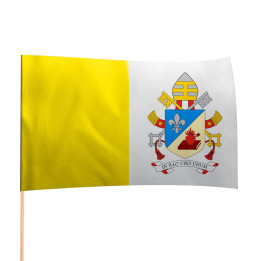 Flaga Papieska LEON XIV szybka wysyłka | JEST