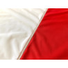 Flaga Polski z przeszyciem