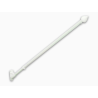 Uchwyt fasadowy aluminiowy do flagi z masztem 130cm (wykończenia PCV)