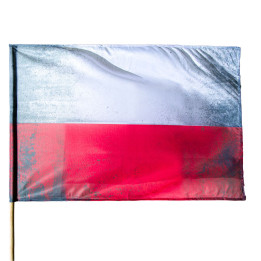 Flaga Polski Replika - szyta w Polsce