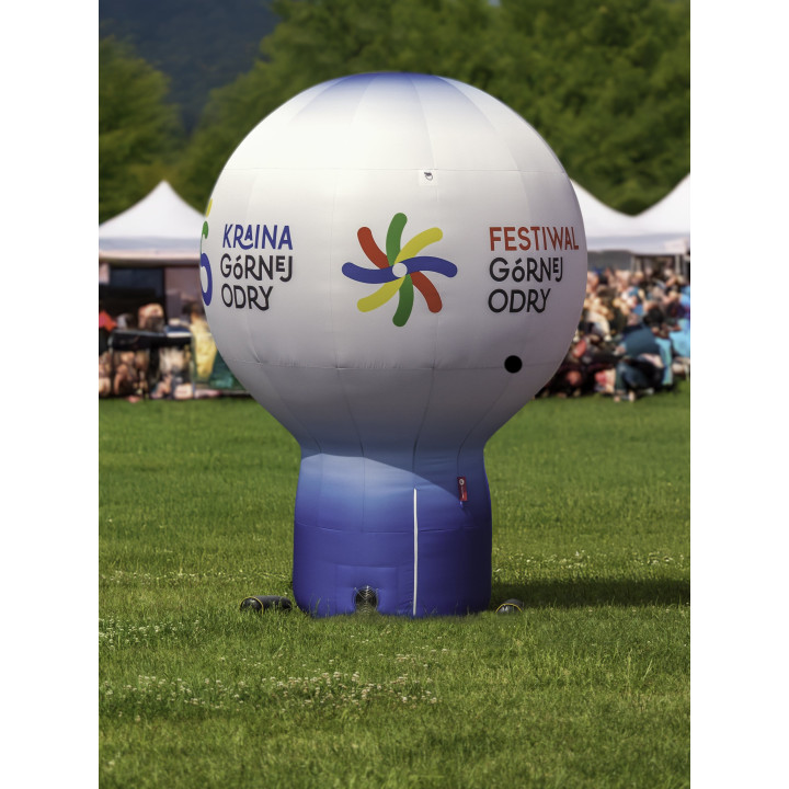 Balon reklamowy 6m "żarówka"