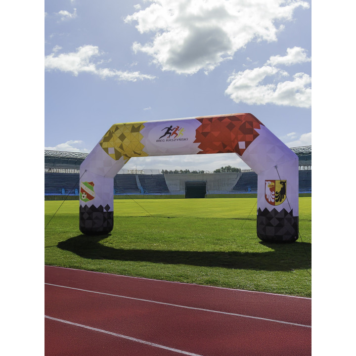 Brama reklamowa 6x4m - wentylatorowa