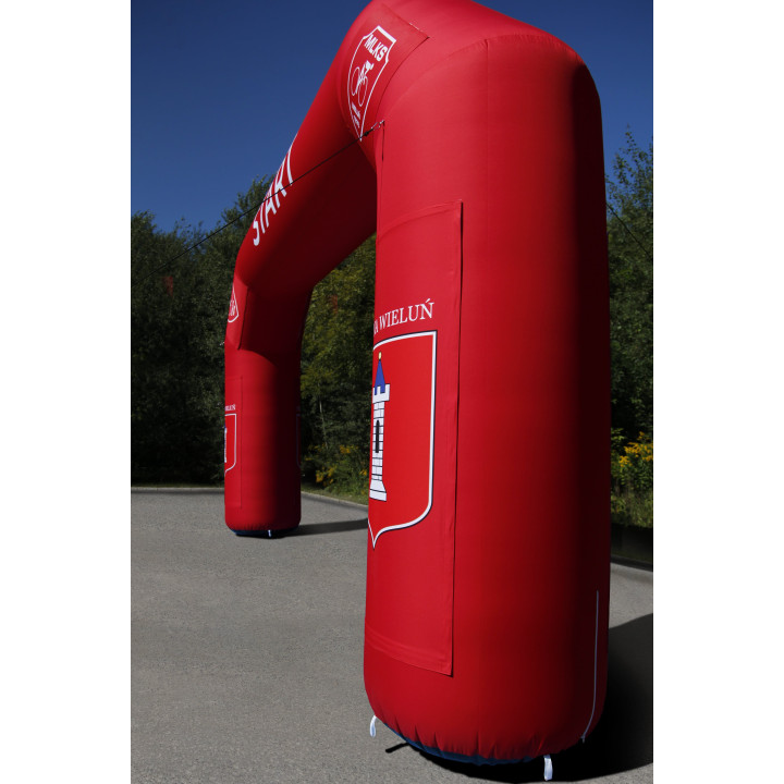 Brama reklamowa 6x4m - wentylatorowa