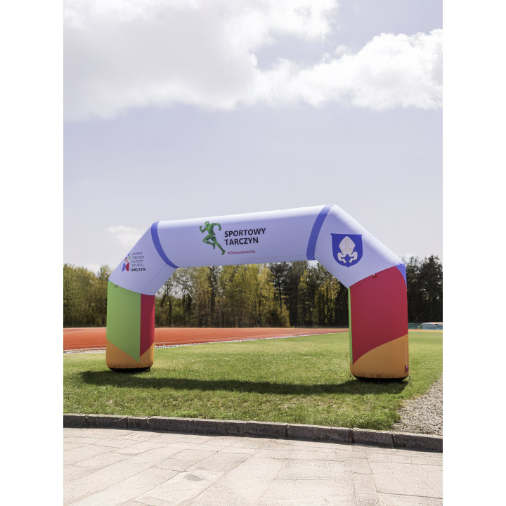 Brama reklamowa 6x4m - wentylatorowa