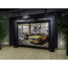 Brama reklamowa stałociśnieniowa prostokątna 8x4,5m SLIM