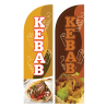 Żagiel reklamowy KEBAB