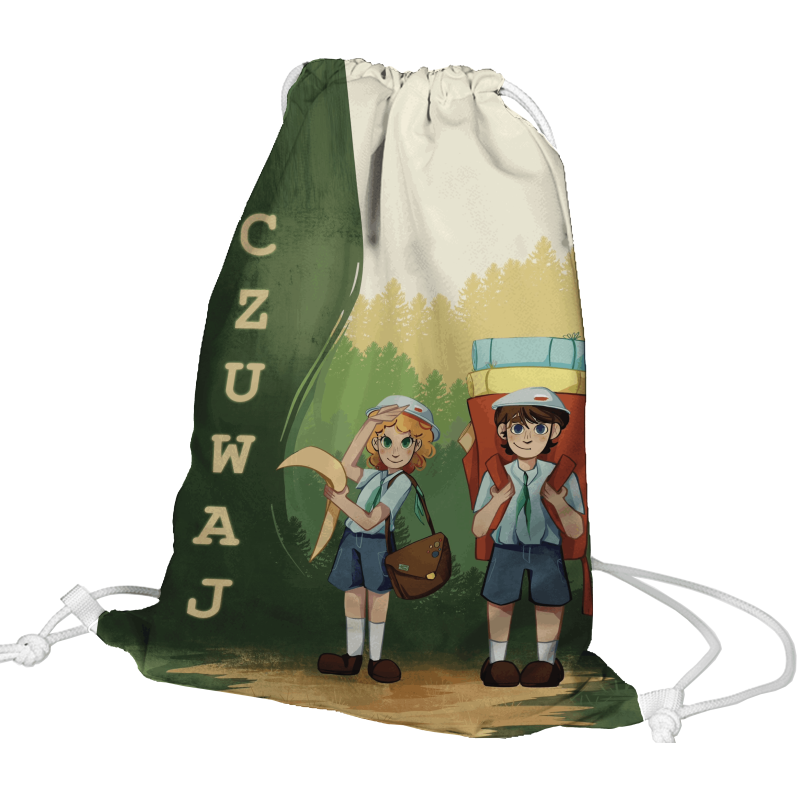 Plecak worek - Harcerze