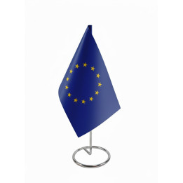 Flagietka – mała flaga Unii Europejskiej na stojaczku do biura i instytucji