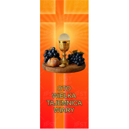 Baner religijny na Boże Ciało | JEST