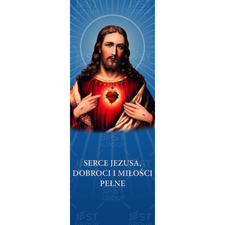 Baner religijny od producenta, szybka wysyłka | Jest