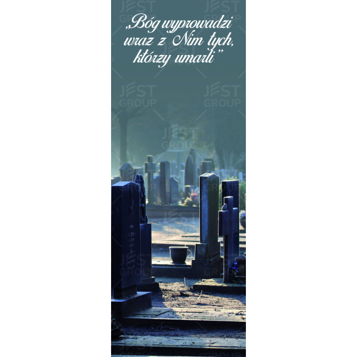 Baner religijny na Wszystkich Świętych, polski producent | JEST