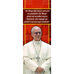 Baner na uroczystości z Papieżem Leonem XIV, szybko | JEST