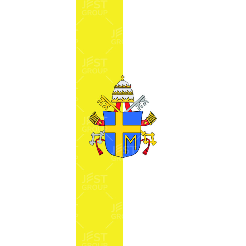 Baner papieski Jan Paweł II, polski producent | JEST