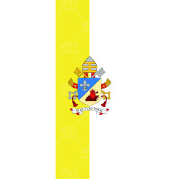 Baner religijny papieski Leon XIV, trwały nadruk | JEST