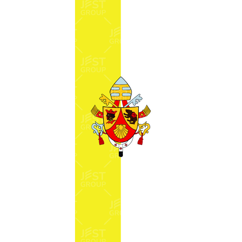 Baner na uroczystości Benedykt XIV, polski producent | JEST