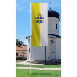Flaga papieska, masztowa Jan Paweł II, od producenta | JEST