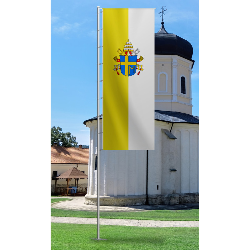 Flaga papieska, masztowa Jan Paweł II, od producenta | JEST