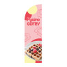 Żagiel reklamowy PYSZNE GOFRY