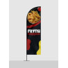 Żagiel reklamowy FRYTKI BELGIJSKIE
