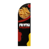 Żagiel reklamowy FRYTKI BELGIJSKIE