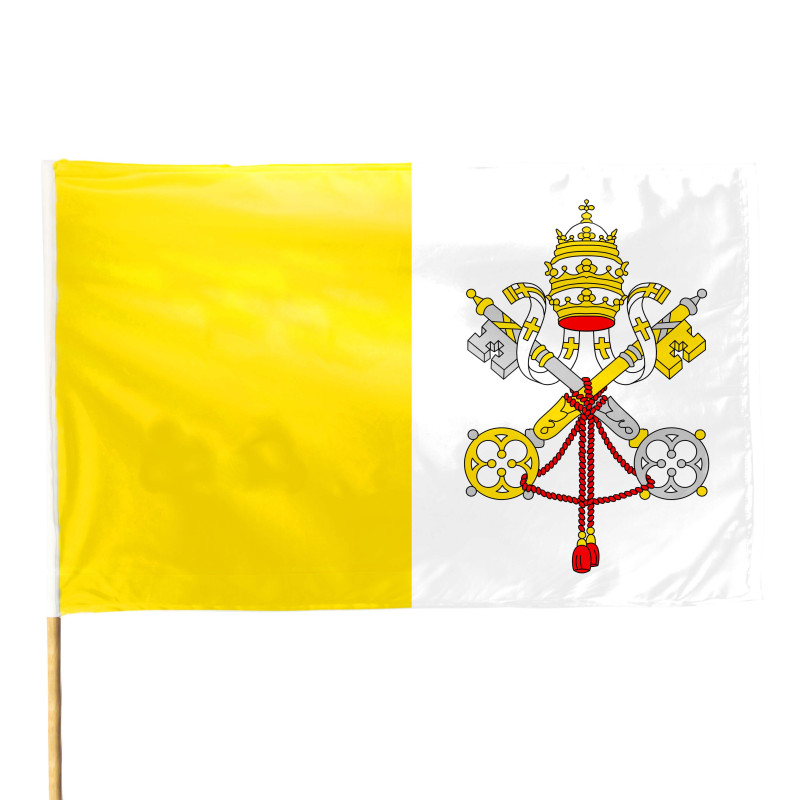 Flaga Watykanu - Papieska szybka wysyłka | JEST