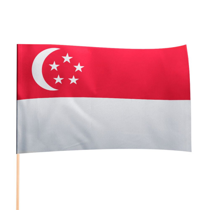 Flaga Singapuru 60x90cm