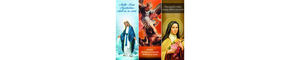 Banery religijne z wizerunkami świętych, polski producent | JEST